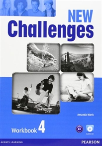 Books Frontpage New Challenges 4 Workbook & Audio CD Pack
