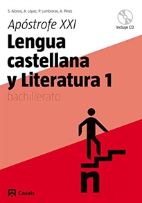 Books Frontpage Lengua castellana y Literatura 1. Apóstrofe XXI  Bachillerato (2008)