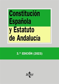 Books Frontpage Constitución Española y Estatuto de  Andalucía