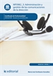 Front pageAdministración y gestión de las comunicaciones de la dirección. ADGG0108 - Asistencia a la dirección
