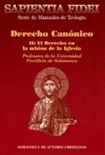 Books Frontpage Derecho canónico. II: El derecho en la misión de la Iglesia