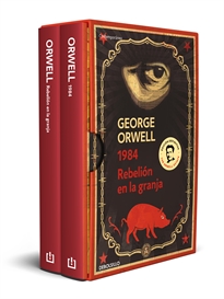 Books Frontpage George Orwell (pack con las ediciones definitivas avaladas por The Orwell Estate de 1984 y Rebelión en la granja)