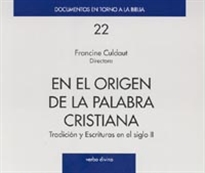 Books Frontpage En el origen de la palabra cristiana