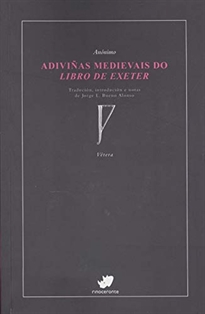 Books Frontpage Adiviñas medievais do Libro de Exeter