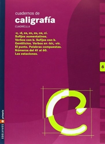 Books Frontpage Cuaderno de caligrafia 6 Cuadricula (Primaria)