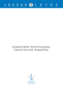 Books Frontpage Espainiako Konstituzioa - Constitución Española
