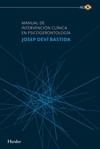 Books Frontpage Manual de intervención clínica en psicogerontología