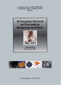 Books Frontpage IX Congreso Nacional de Propiedades Mecánicas de Sólidos