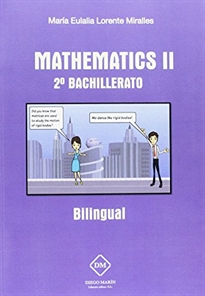 Books Frontpage Mathematics II  2º Bachillerato