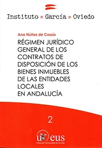 Books Frontpage Régimen jurídico general de los contratos de disposición de los bienes inmuebles de las entidades locales en Andalucía