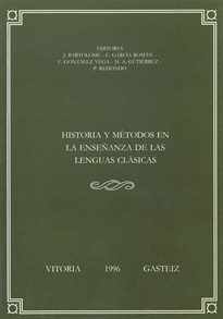 Books Frontpage Historia y métodos en la enseñanza de las lenguas clásicas
