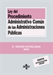 Portada del libro Ley del Procedimiento Administrativo Común de las Administraciones Públicas