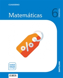 Books Frontpage Cuaderno Matemáticas 1 Volumen 6 Primaria Saber Hacer Contigo