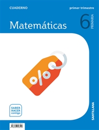 Books Frontpage Cuaderno Matematicas 6 Primaria 1 Trim Saber Hacer Contigo