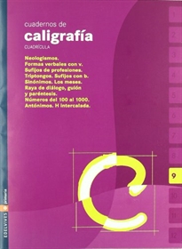 Books Frontpage Cuaderno de caligrafia 9 Cuadricula (Primaria)