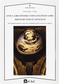 Books Frontpage Ante la reconstrucción lingüística del Poema de Fernán González