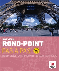 Books Frontpage Nouveau Rond-Point Pas à Pas B1.2  Livre de l´éleve+ Cahier d'exercises + CD