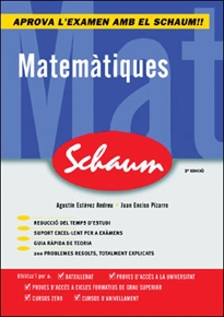 Books Frontpage CUTR Matematicas Schaum Selectividad - Curso cero (Catalan)