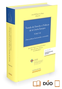 Books Frontpage Tratado de Derecho y Políticas de la Unión Europea (Tomo VII) (Papel + e-book)