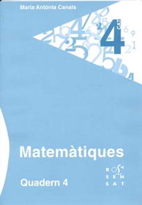 Books Frontpage Matemàtiques. Quadern 4