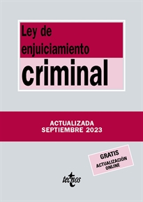 Books Frontpage Ley de Enjuiciamiento Criminal