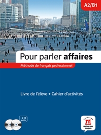 Books Frontpage Pour parler affaires  Livre de l´élève+ Cahier d'exercises + CD