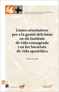 Books Frontpage Línies orientatives per a la gestió dels béns en els Instituts de vida consagrada i en les Societats de vida apostòlica