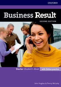 Books Frontpage Business Result Starter. Student's Book with Online Practice 2nd Edition