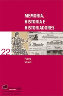 Books Frontpage Memoria, historia e historiadores