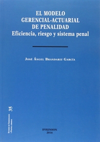 Books Frontpage El modelo gerencial-actuarial de penalidad