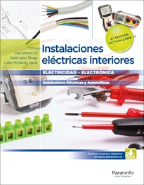 Books Frontpage Instalaciones eléctricas interiores  4.ª edición