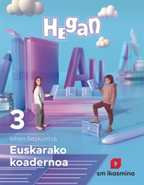 Books Frontpage Koadernoa Euskara. Lehen Hezkuntza 3. Hegan