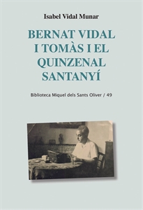 Books Frontpage Bernat Vidal i Tomàs i el quinzenal Santanyí