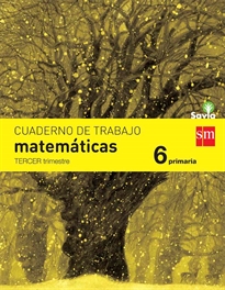 Books Frontpage Cuaderno de matemáticas. 6 Primaria, 3 Trimestre. Savia