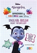 Front pageAprendo y coloreo con Disney. Vampirina. Inglés