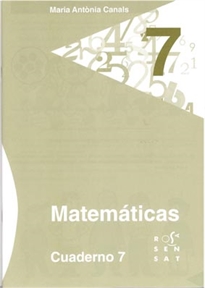 Books Frontpage Matemáticas. Cuaderno 7