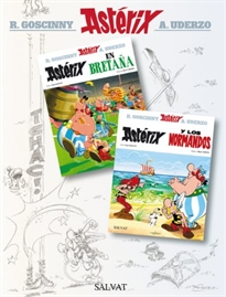 Books Frontpage Astérix en Bretaña y Astérix y los normandos. Álbum doble