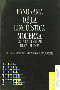 Books Frontpage Panorama de la lingüística moderna de la Universidad de Cambridge - II