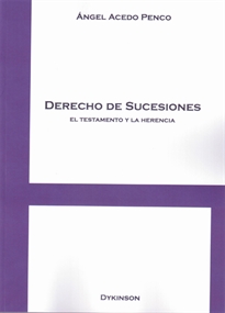 Books Frontpage Derecho de Sucesiones. El testamento y la herencia