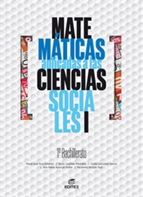 Books Frontpage Matemáticas aplicadas a las Ciencias Sociales I 1º Bachillerato