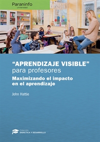 Books Frontpage Aprendizaje visible para profesores. Colección: Didáctica y Desarrollo