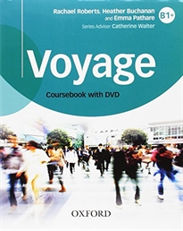 Books Frontpage Voyage B1+ Student's Book and DVD Pack