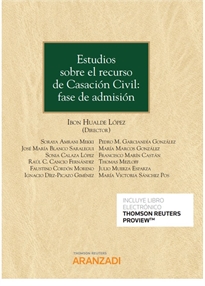 Books Frontpage Estudios sobre el recurso de  Casación Civil: fase de admisión (Papel + e-book)