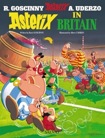 Books Frontpage Asterix in Britain. Astérix en Bretaña. Edición bilingüe