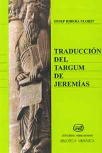 Books Frontpage Traducción del Targum de Jeremías