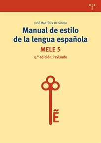 Books Frontpage Manual de estilo de la lengua española (5ª edición, revisada)