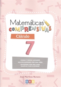Books Frontpage Matemáticas comprensivas. Cálculo 7