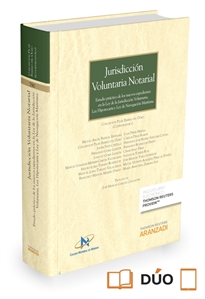 Books Frontpage Jurisdicción voluntaria notarial  (Papel + e-book)