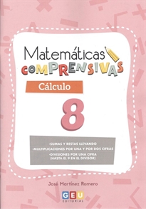 Books Frontpage Matemáticas comprensivas. Cálculo 8