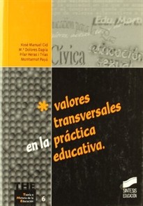 Books Frontpage Valores transversales en la práctica educativa